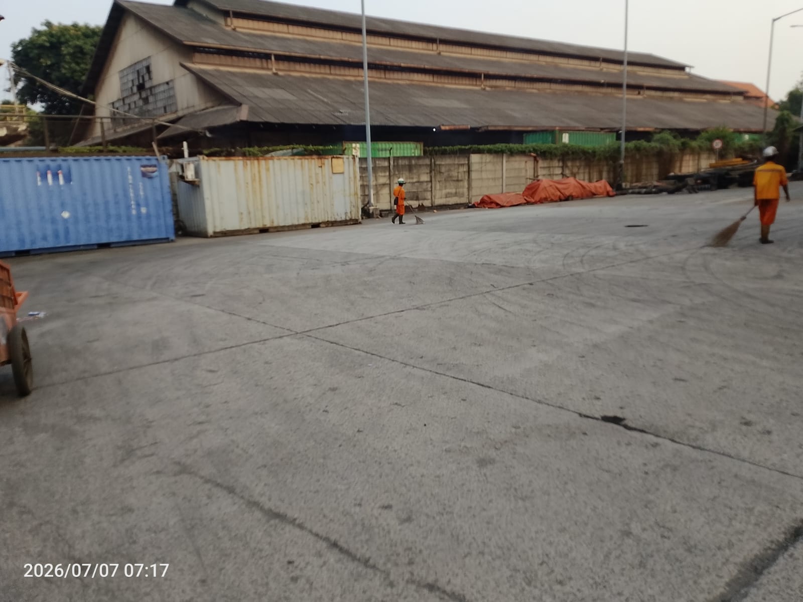 Sebelum bekerja - Gudang pombo - Pombo