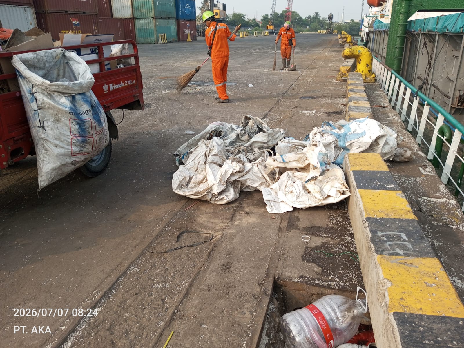 Sebelum bekerja - Dermaga Utara - Nus 1