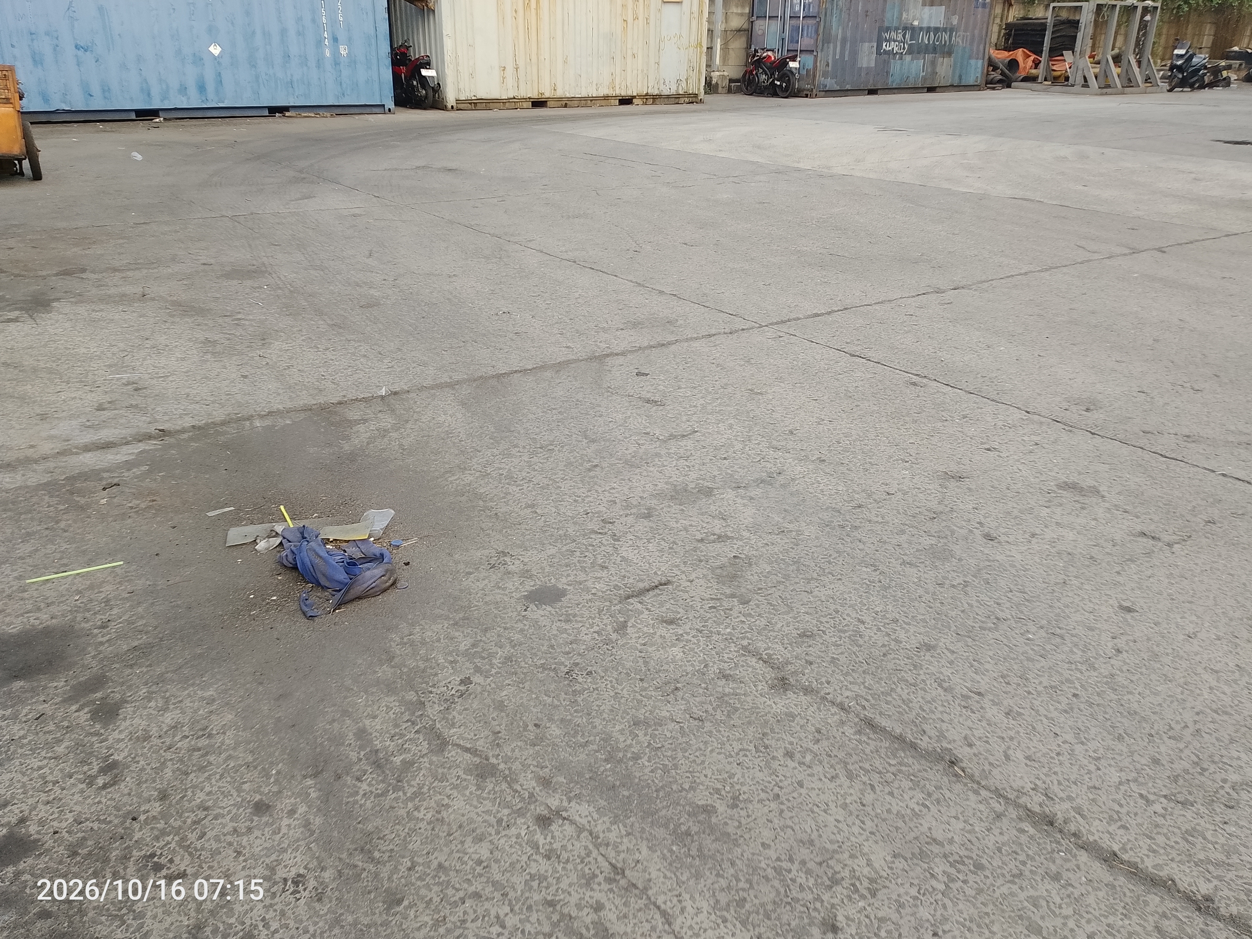 Sebelum bekerja - Gudang pombo - Pombo