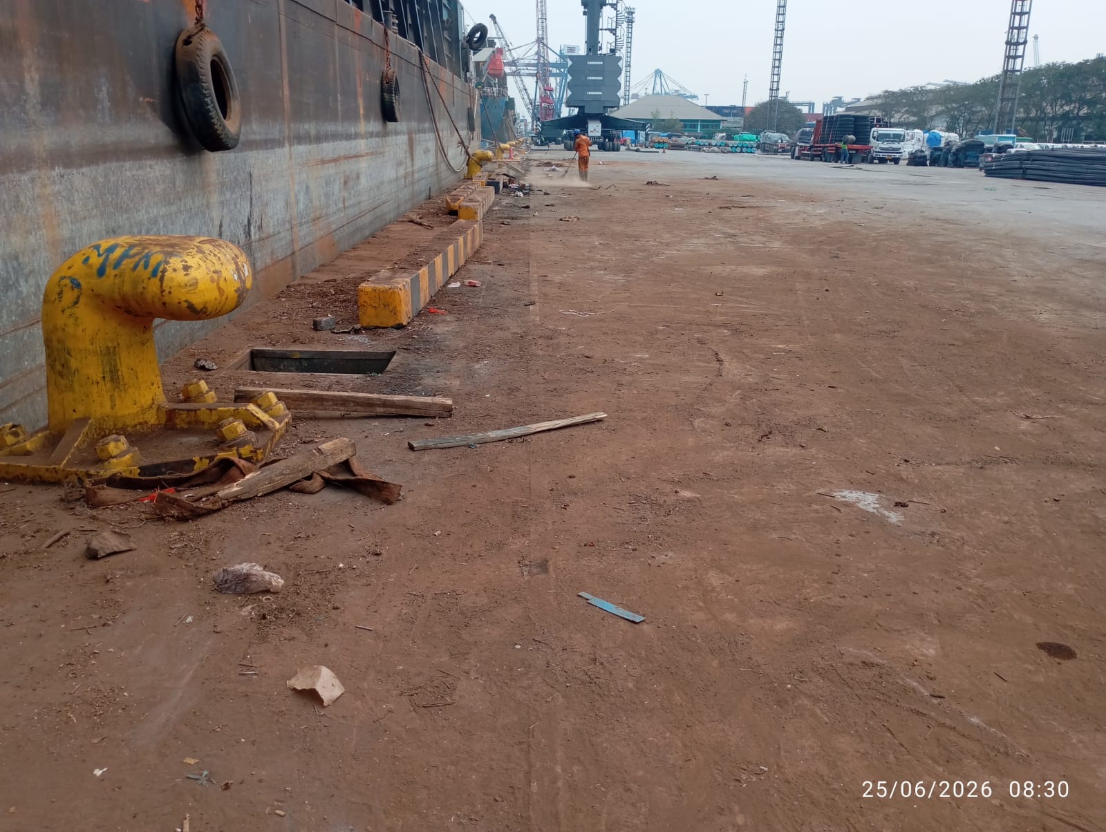 Saat bekerja - Dermaga Utara - Nus 1