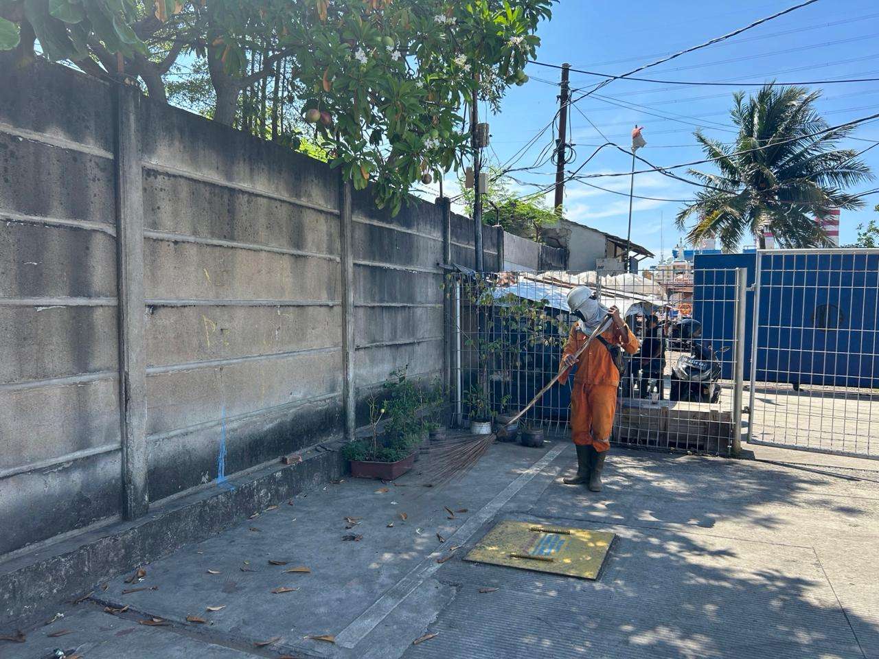 Pembersihan Area TPK